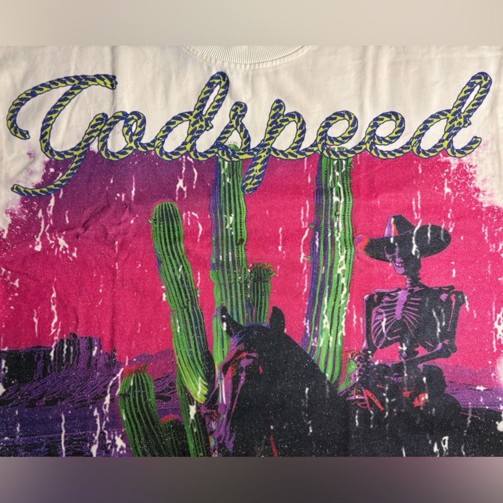 Godspeed Westworld Bone Tee Size L